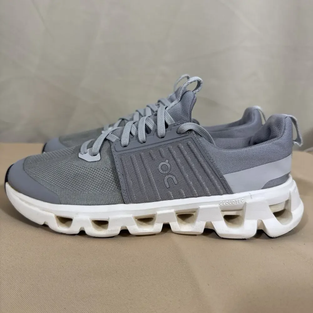 On Running Cloudnova Youth 6.5 Women’s 8 Gray Athletic Running Sneakers Shoes